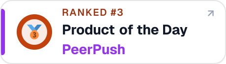 Featured on PeerPush