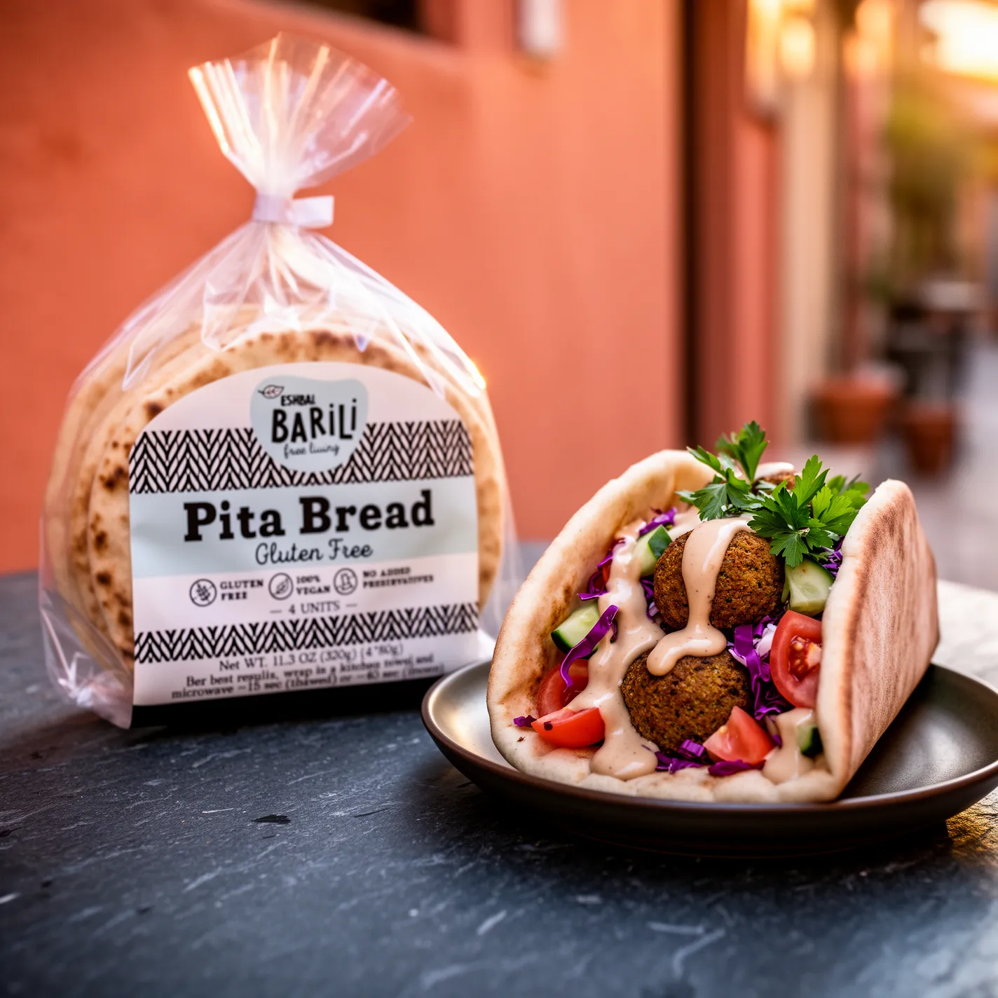 Lifestyle scene 1 — pita-bread