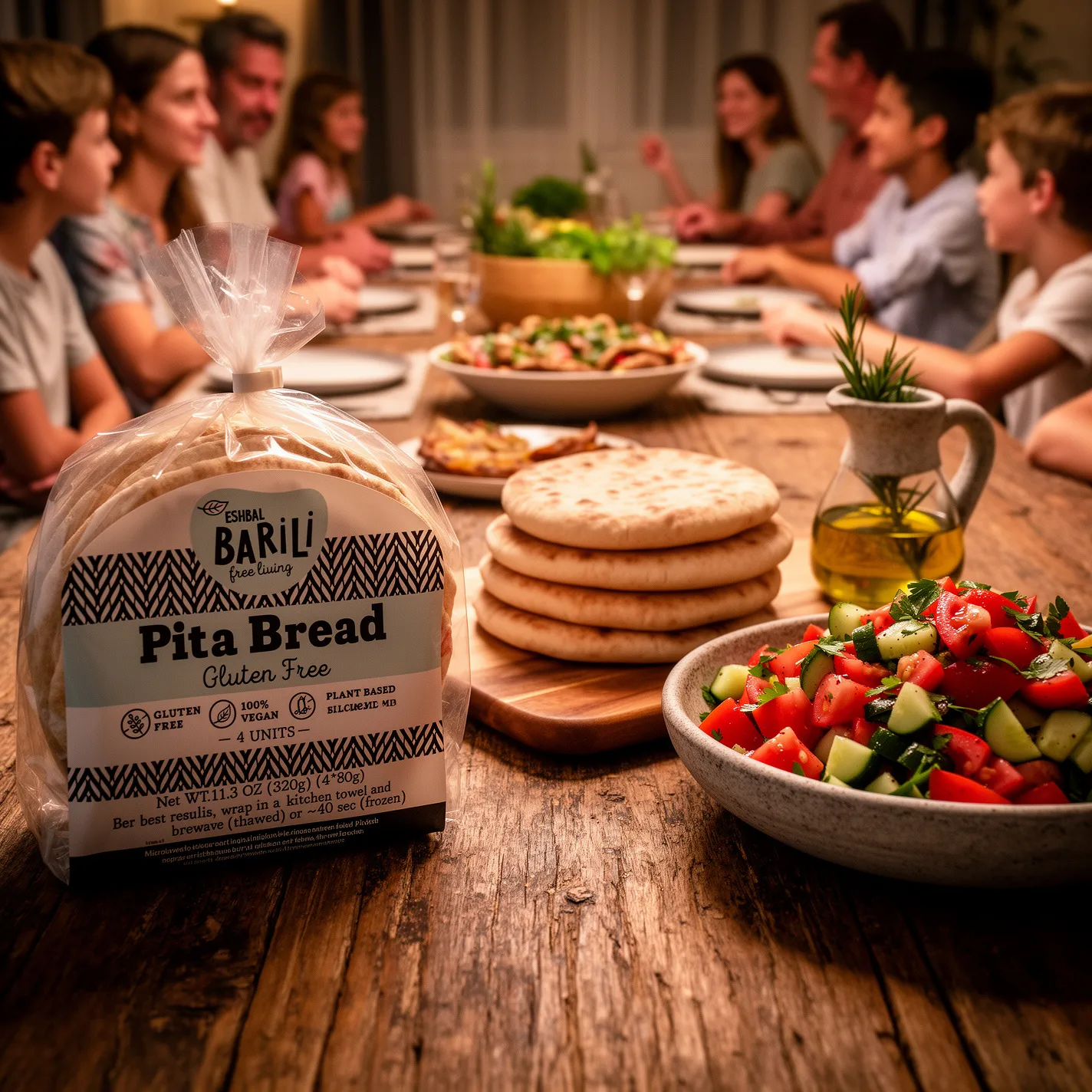 Lifestyle scene 2 — pita-bread
