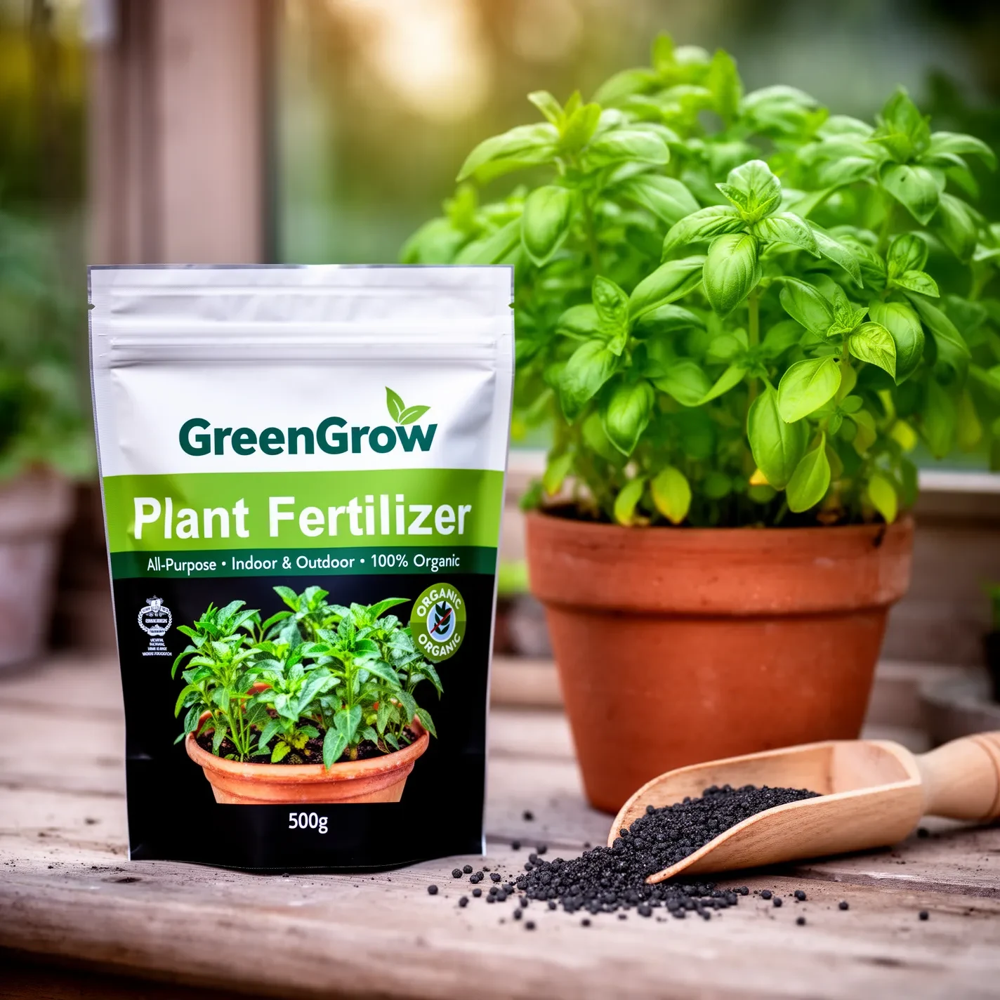 Lifestyle scene — plant-food